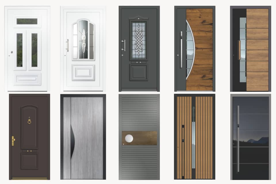 Haustüren nach Ihrer Wahl - Holz, Alu oder gemischte Materialien, mit Glas oder ohne, modern, klassisch oder ausgefallen - bei uns bekommen Sie genau das Passende
